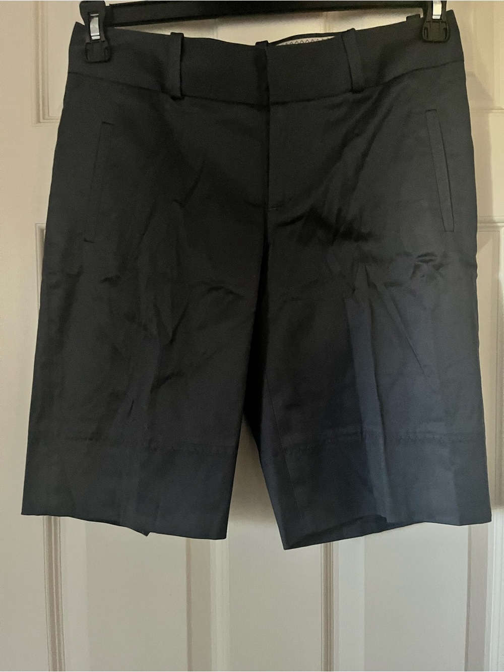 banana republic women’s gray martin fit stretch shorts NWT